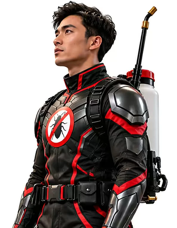 Ironman Pest Control pest superhero technician